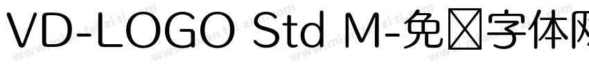 VD-LOGO Std M字体转换